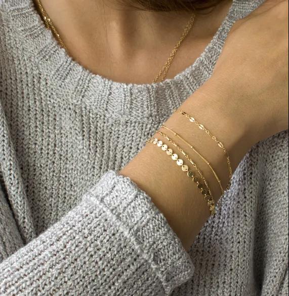 Thin Chain bracelets