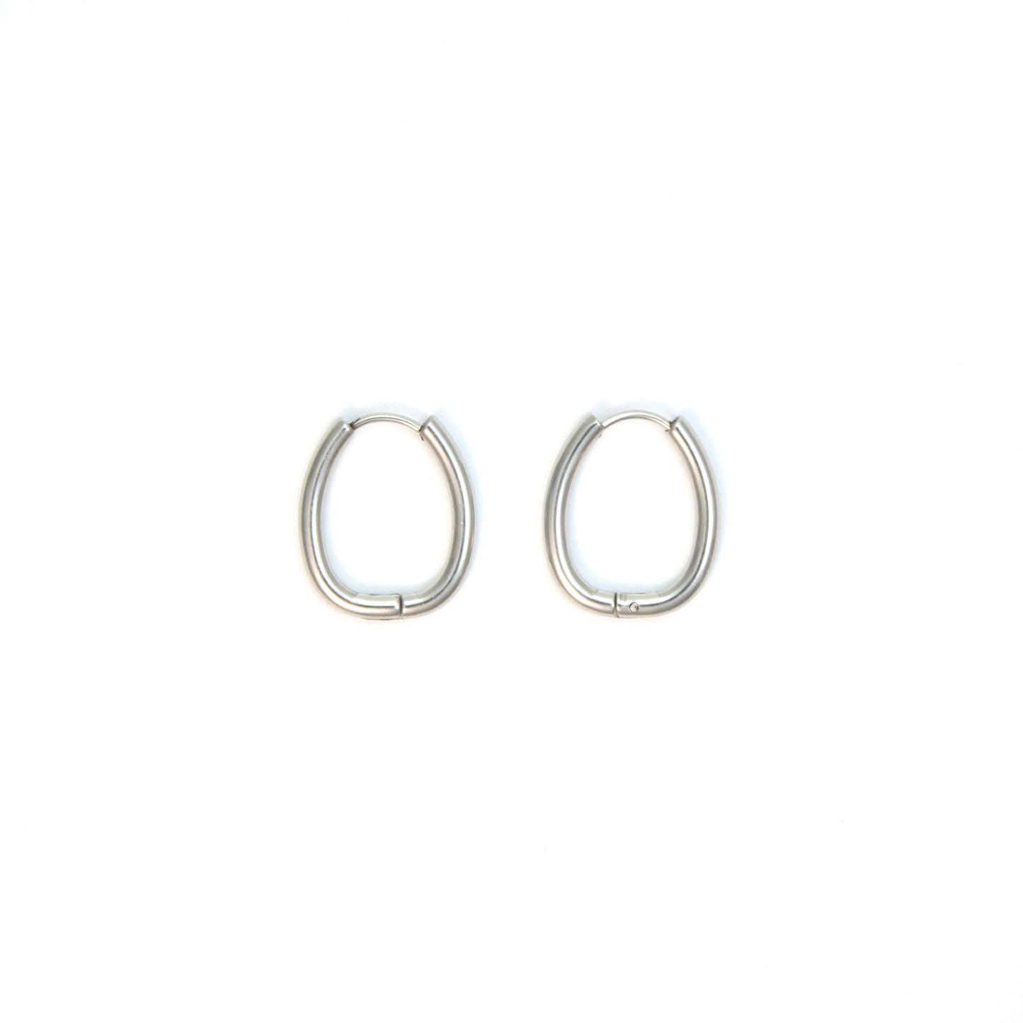 Small oval hoops
