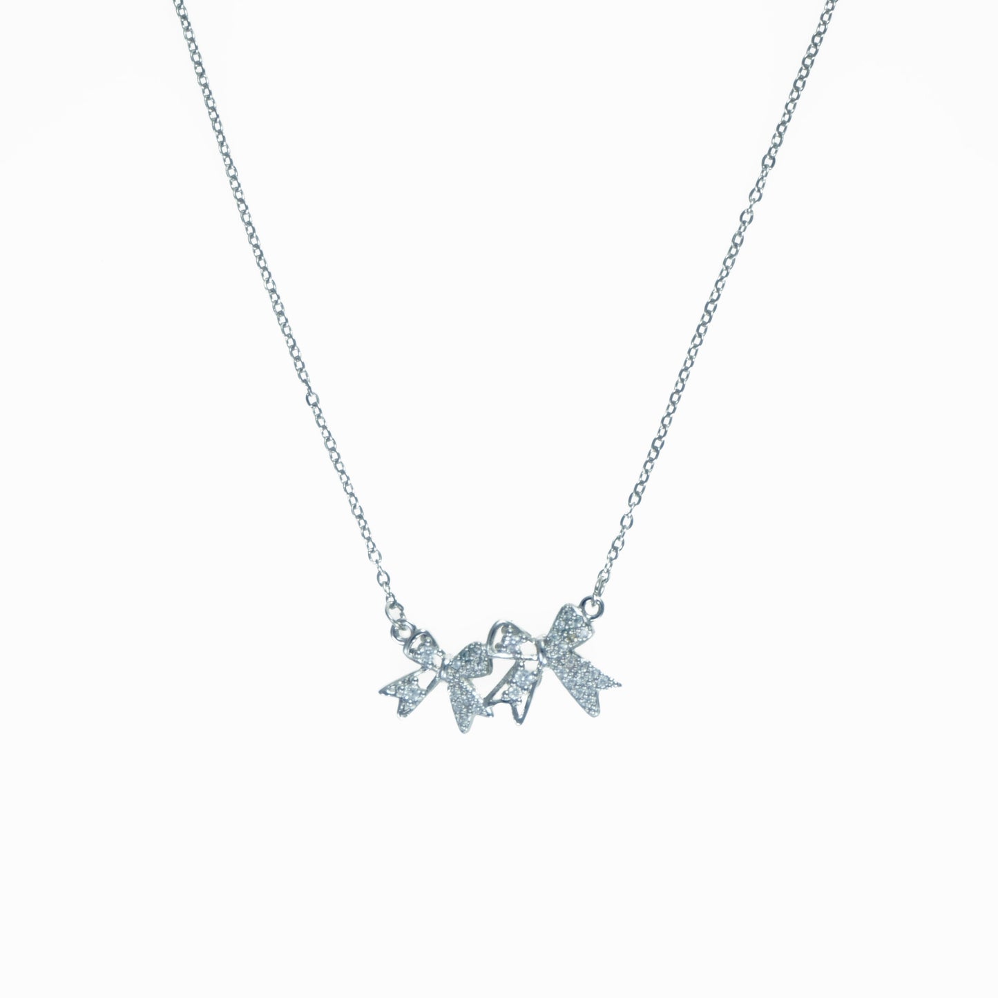 Double Bow Necklace
