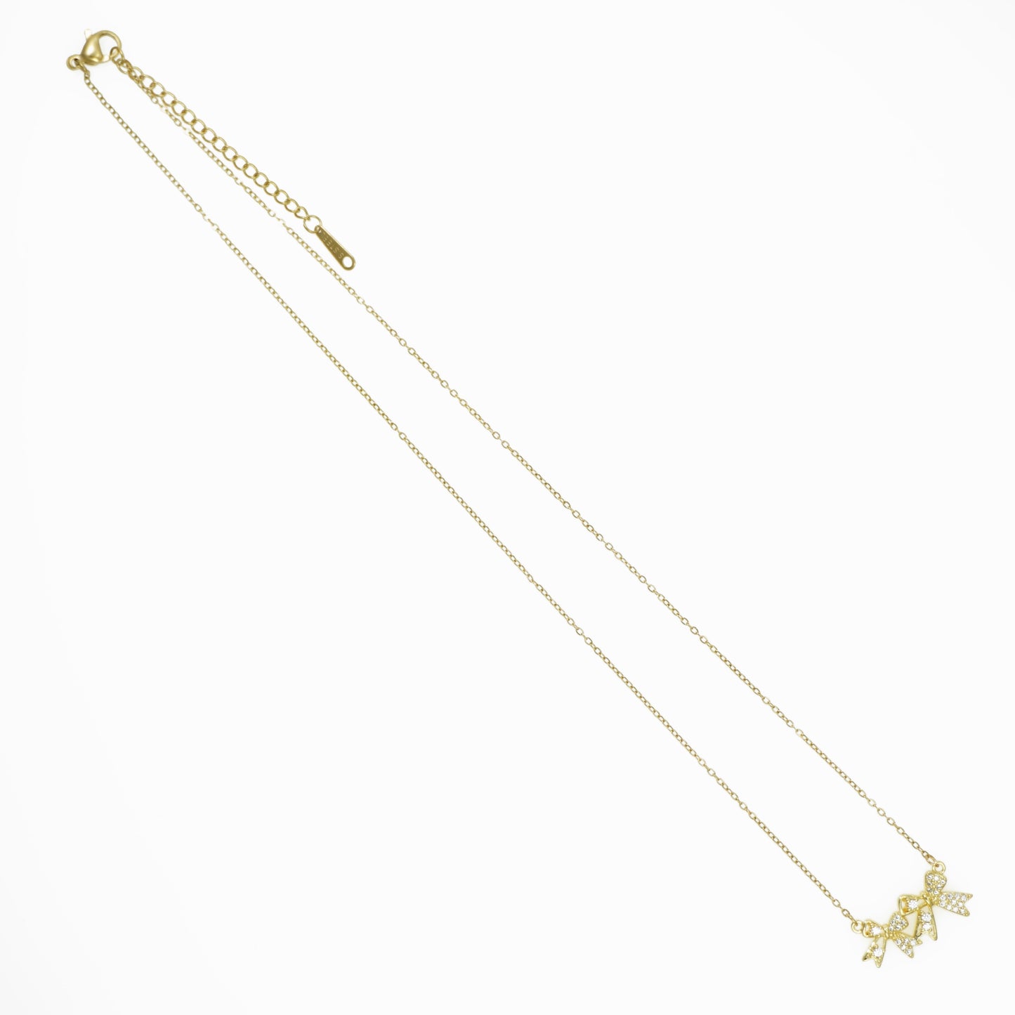 Double Bow Necklace