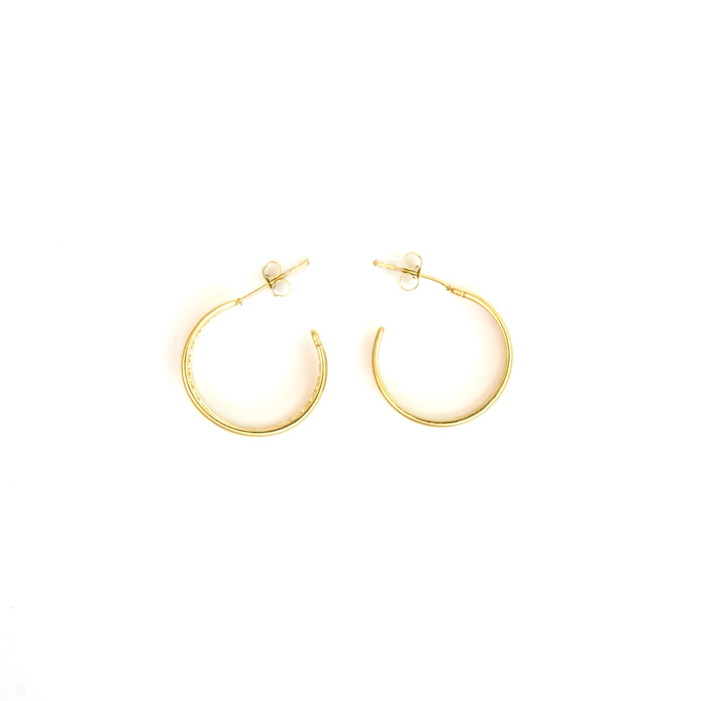 Triple open hoops