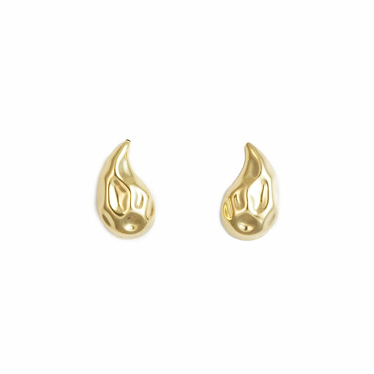 Drop earrings with pattern