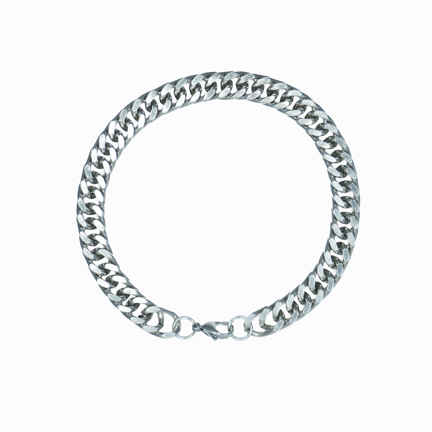Square cuban chain bracelet
