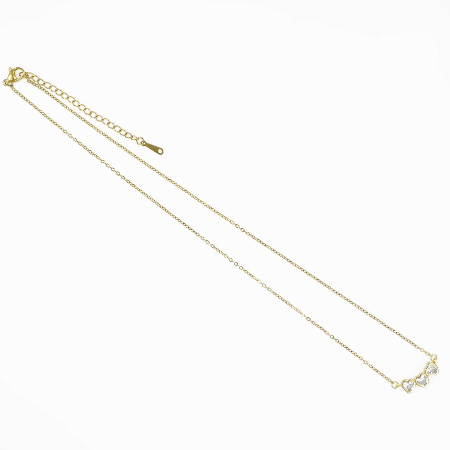 Triple Heart Necklace