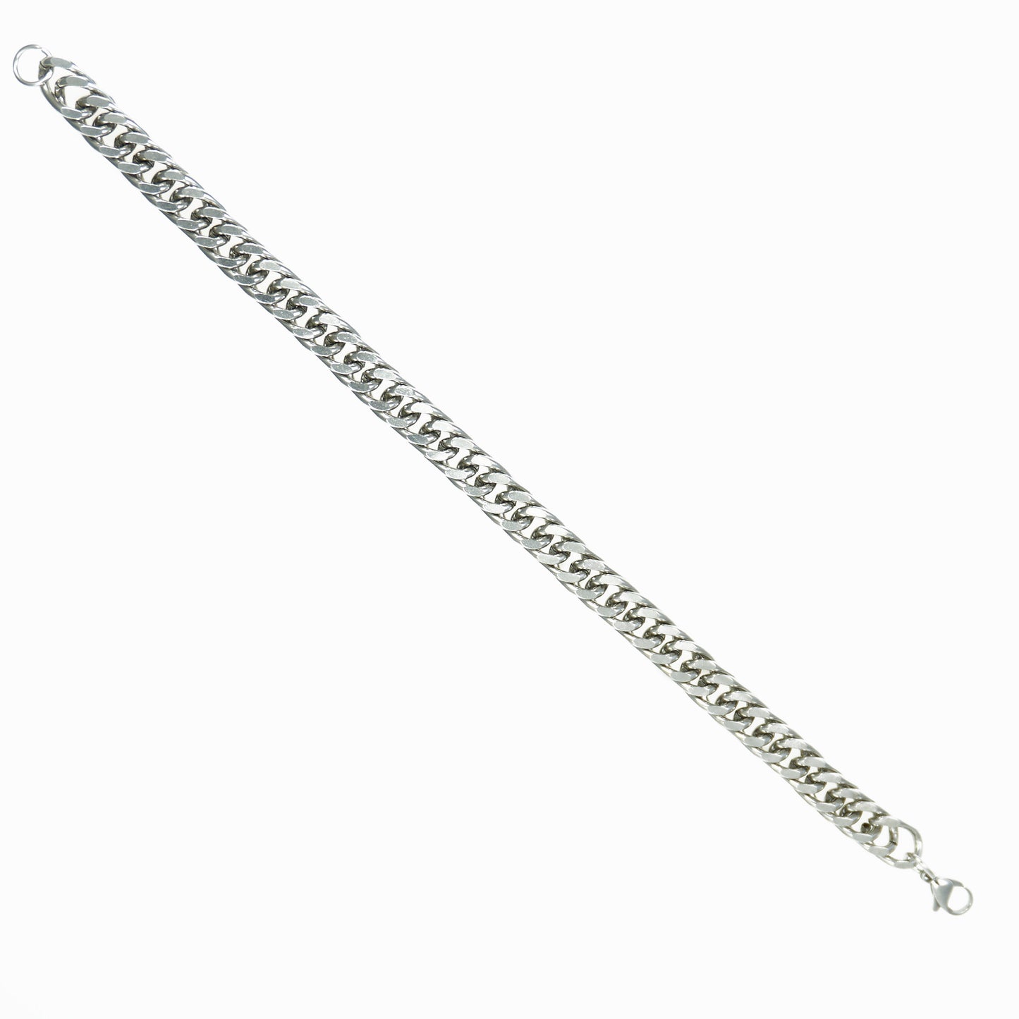 Square cuban chain bracelet