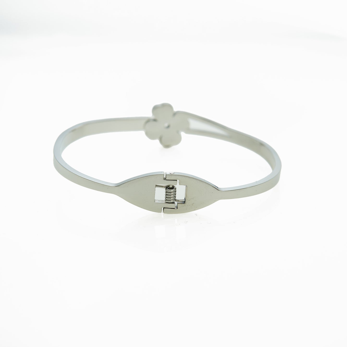 Clover cuff with strass