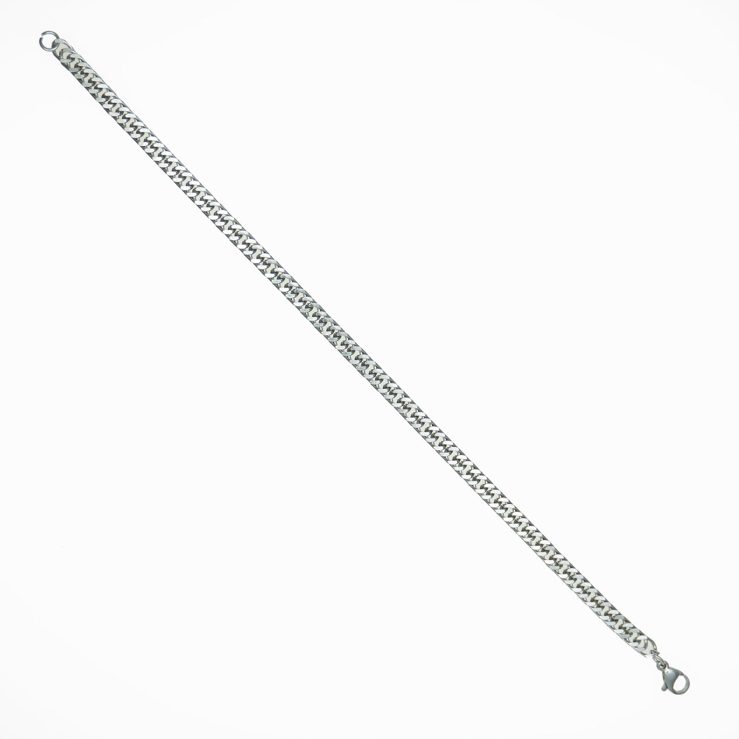 Square cuban chain bracelet