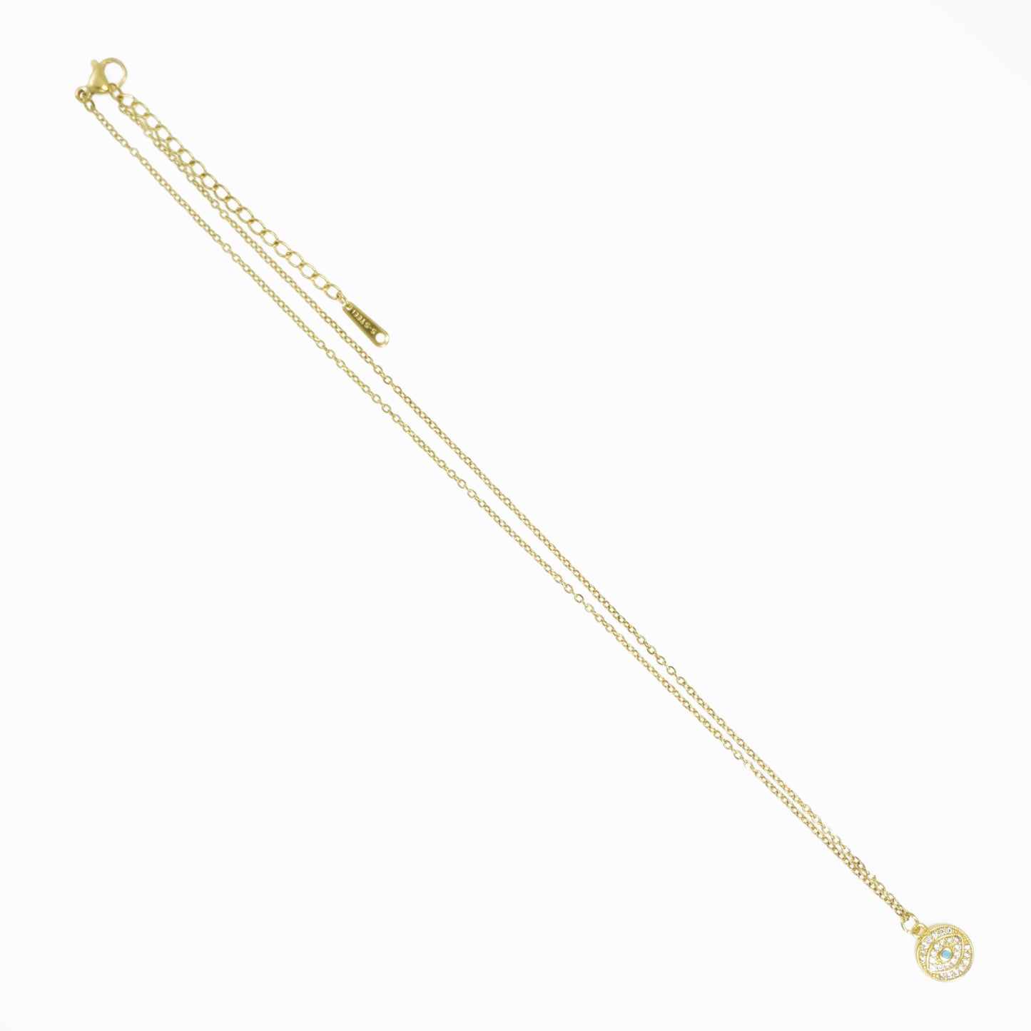 Eye with strass Necklace