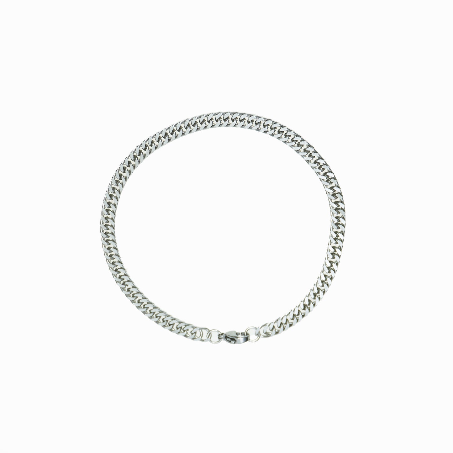 Square cuban chain bracelet