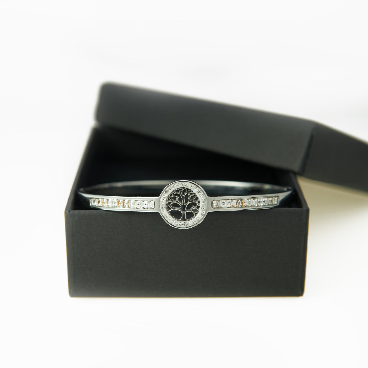 Tree of life cuff with strass
