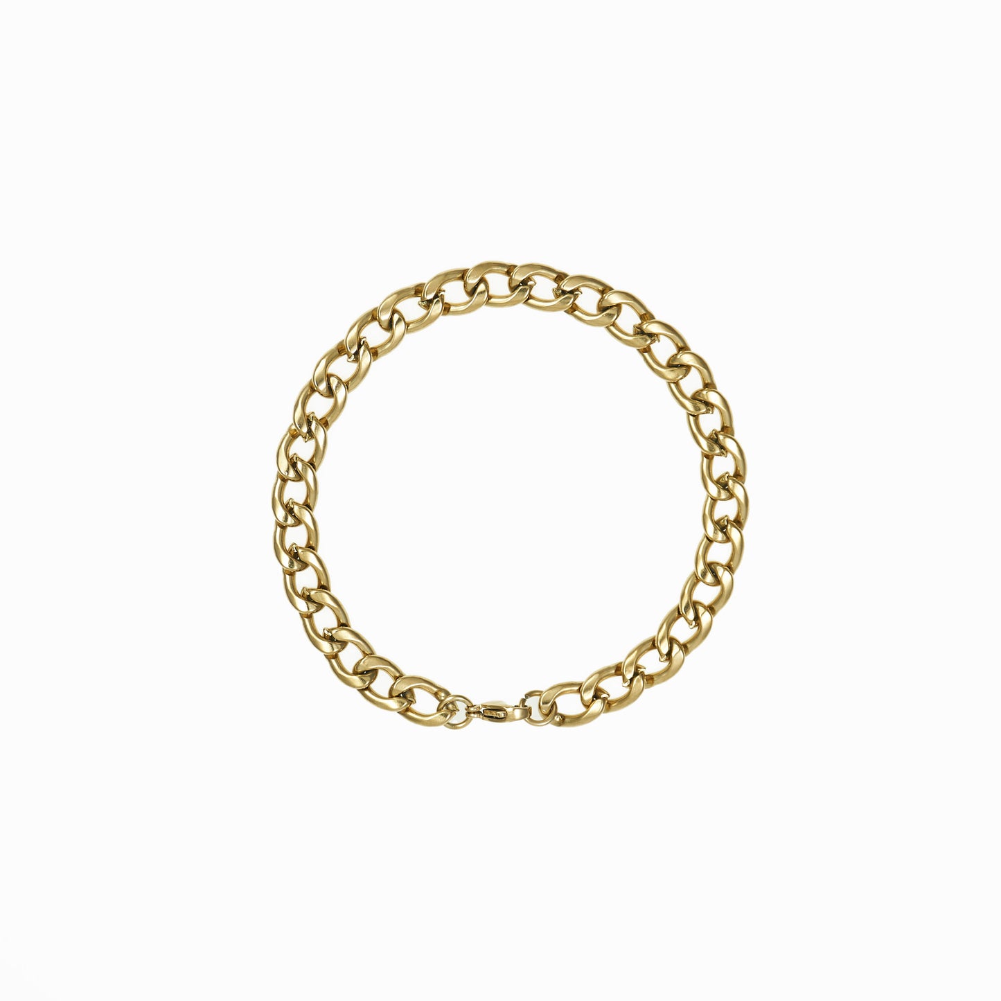 Medium cuban chain bracelet