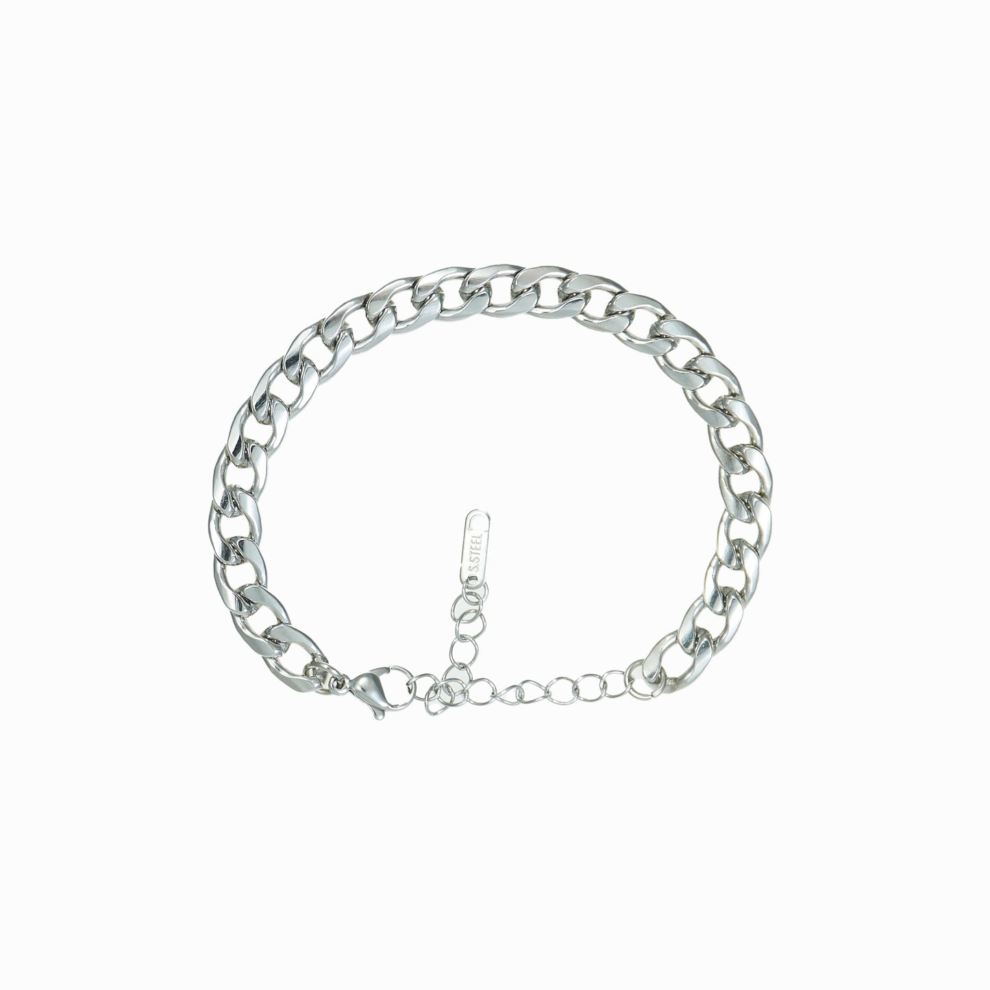 Medium cuban chain bracelet
