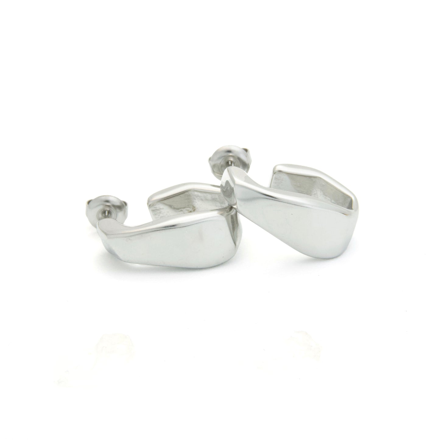 Bold polygonal earrings