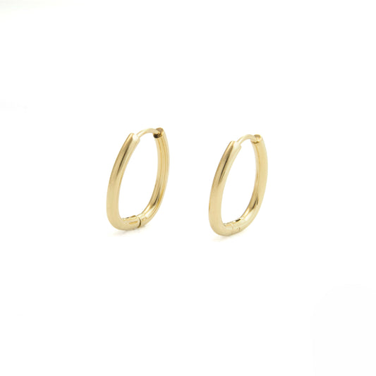Small oval hoops