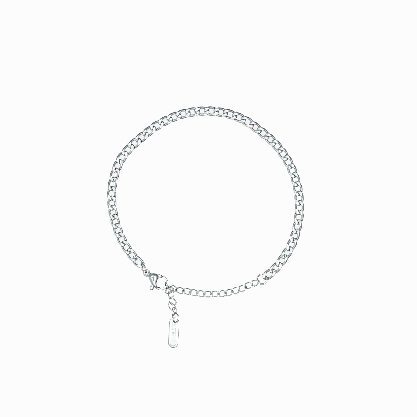 Thin cuban bracelet
