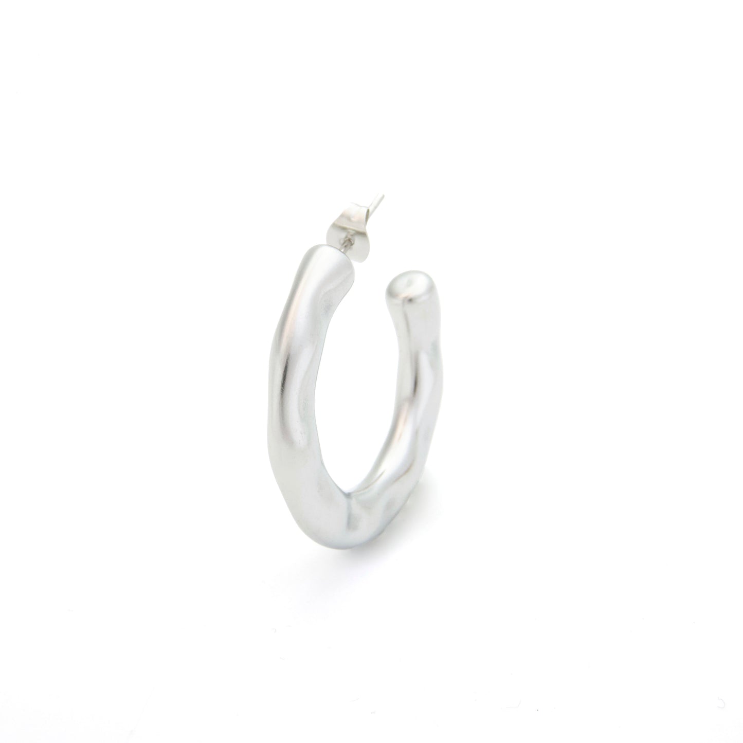 Large hammered hoops