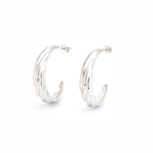 Open twisted hoops