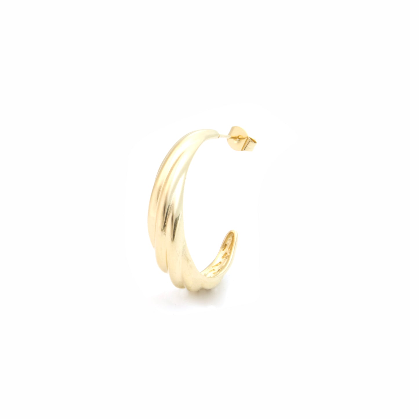 Open twisted hoops