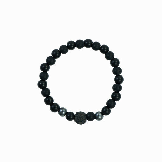Elastic bead bracelet Lion