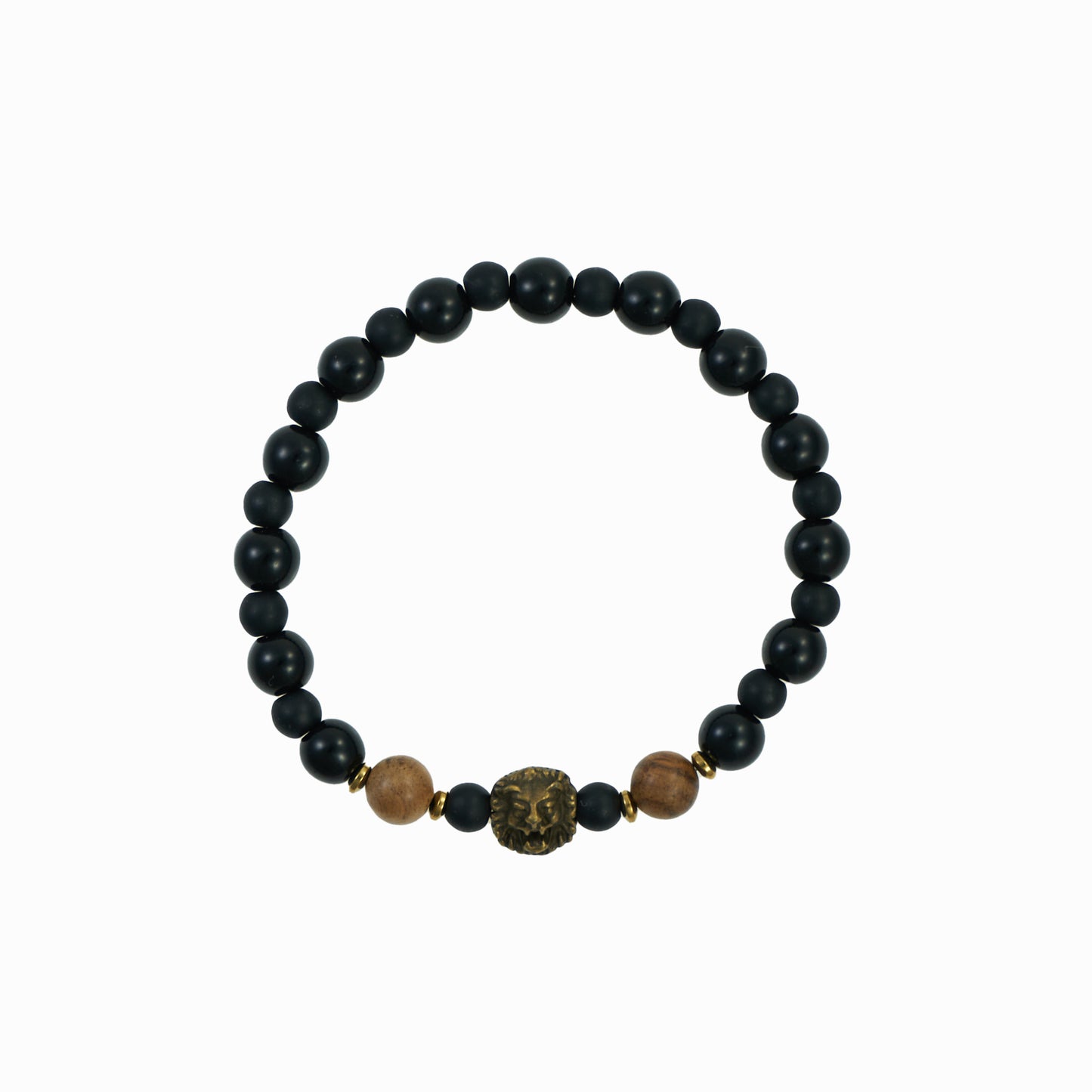Elastic bead bracelet Lion