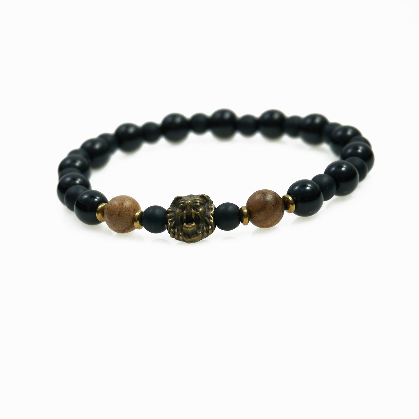 Elastic bead bracelet Lion
