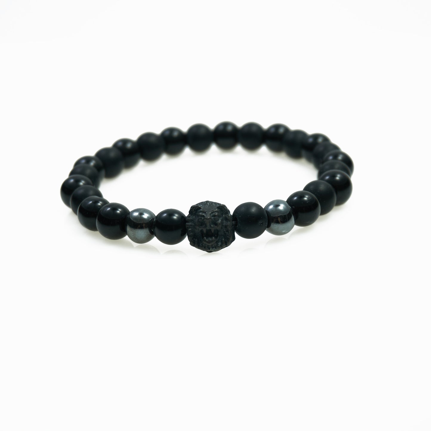 Elastic bead bracelet Lion