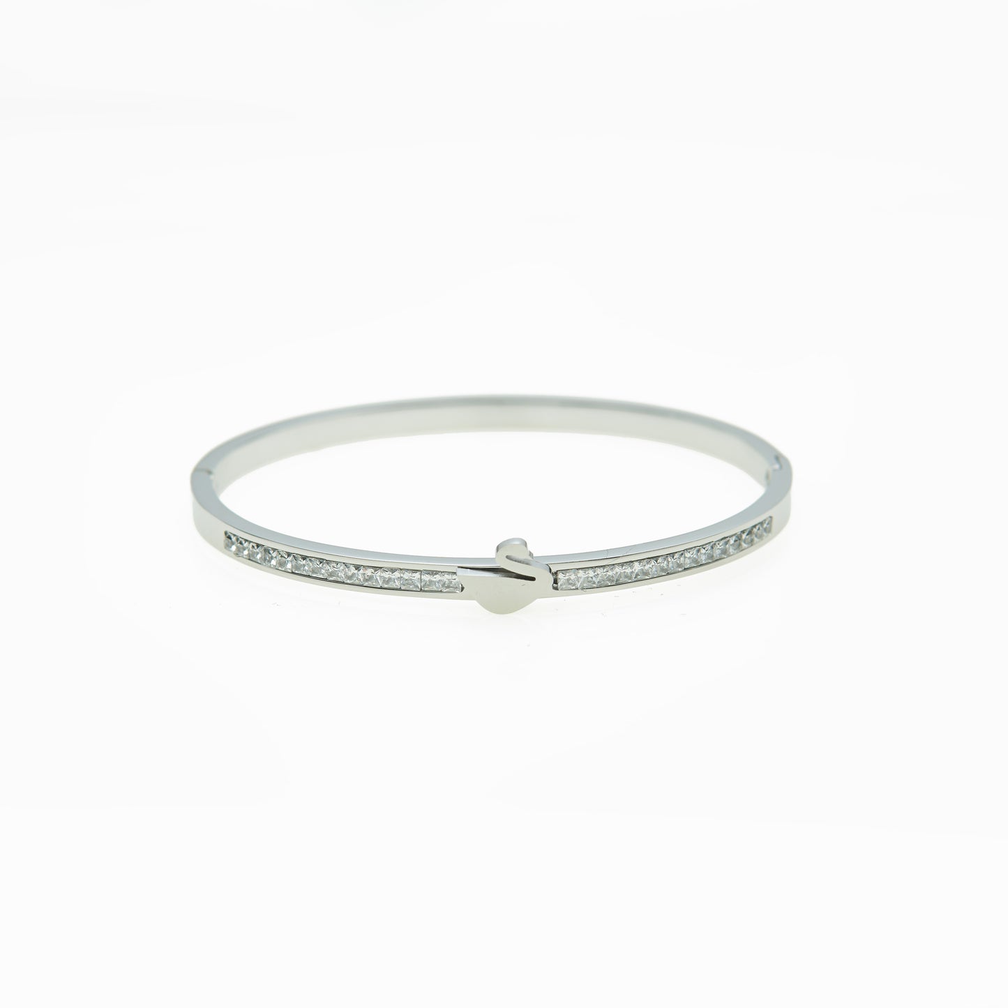 Swan cuff with strass