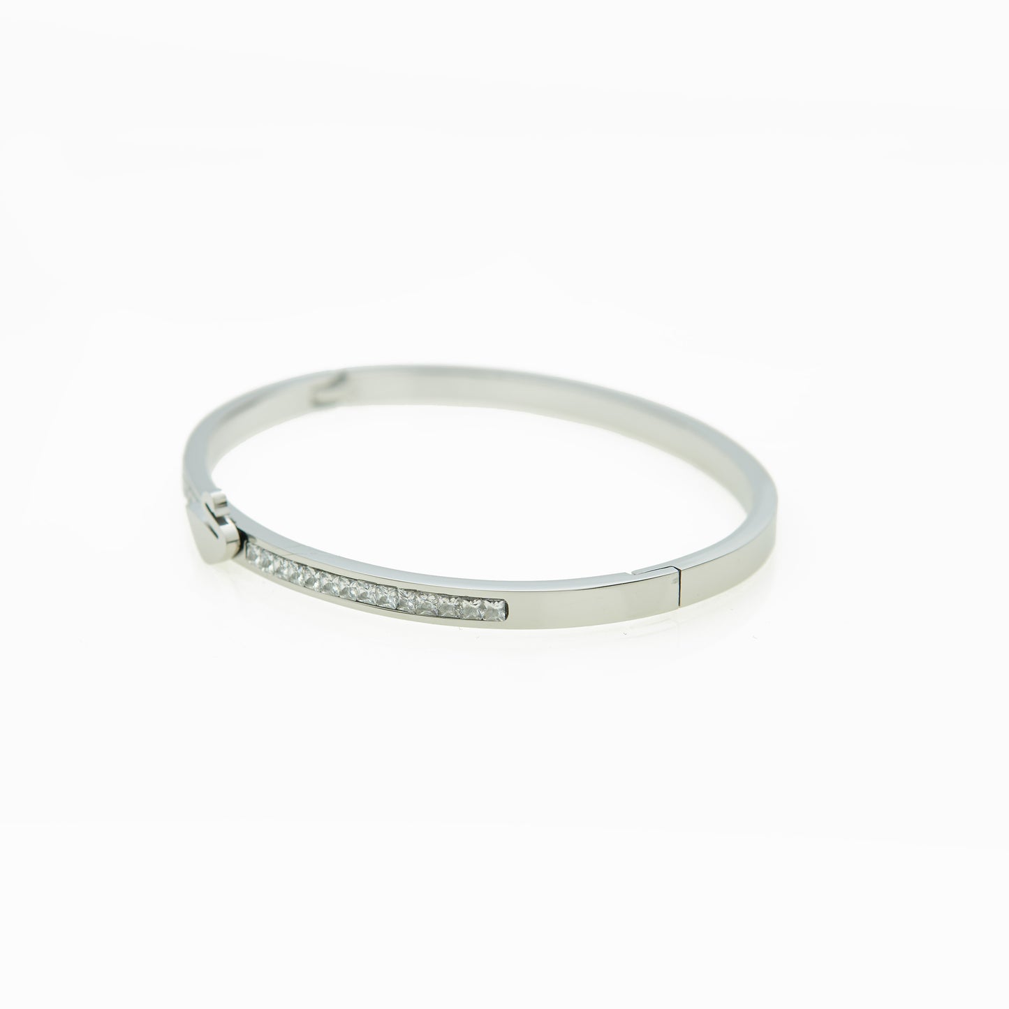 Swan cuff with strass