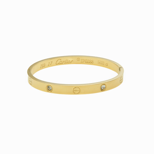Cartier cuff with strass