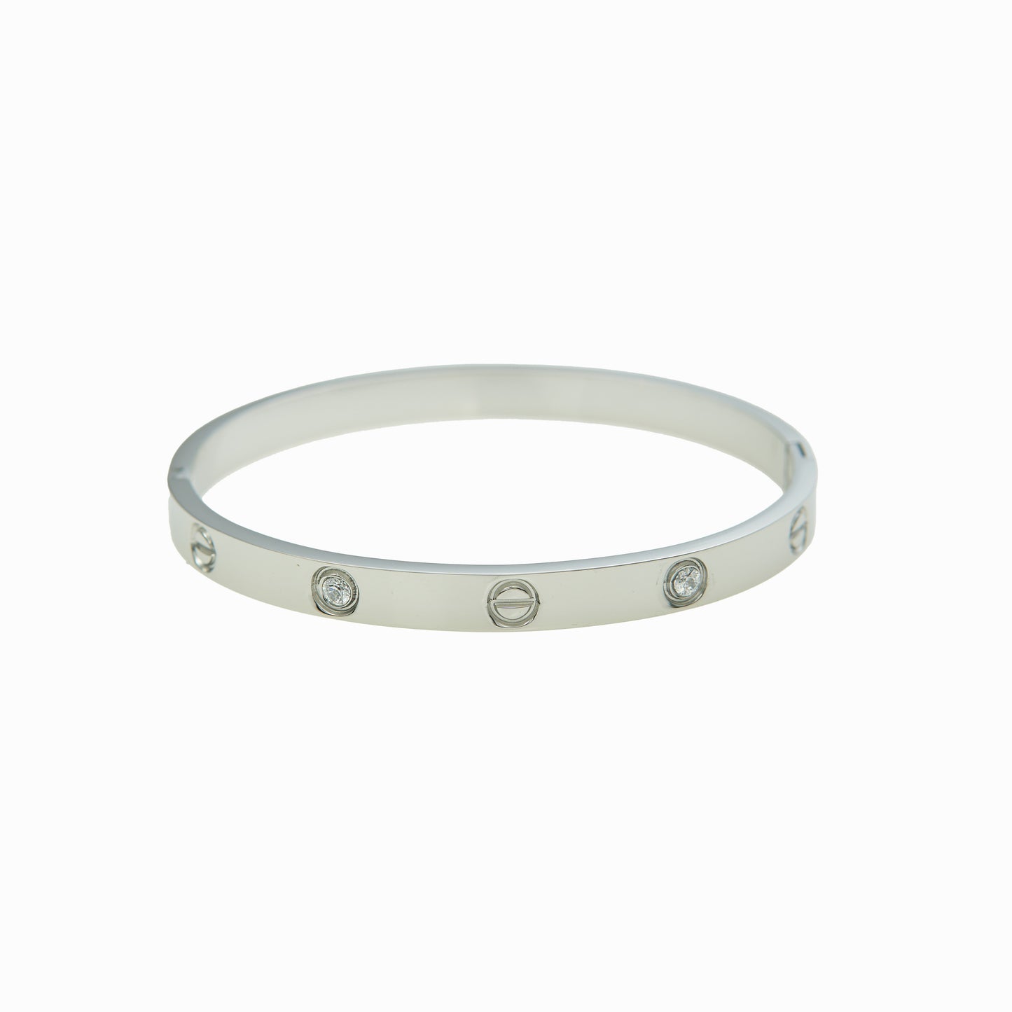 Cartier cuff with strass