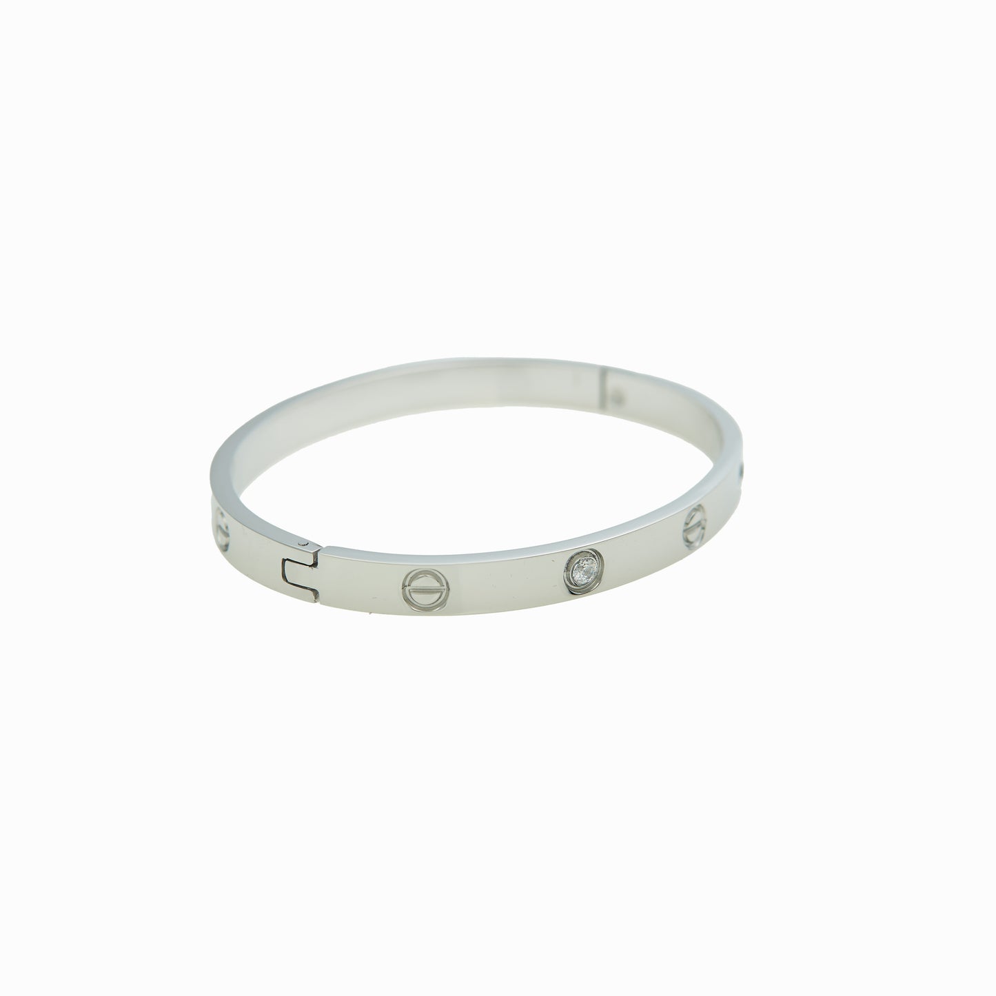 Cartier cuff with strass