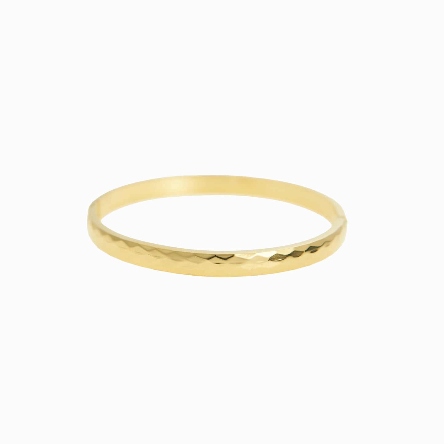 Golden cuff with angles