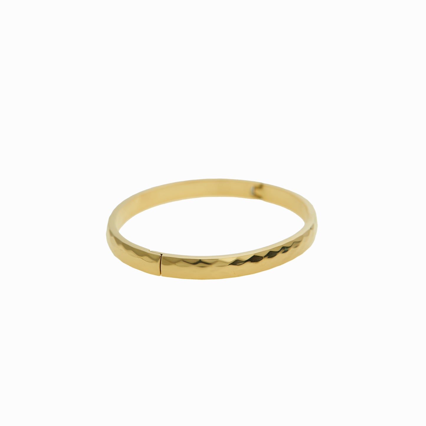 Golden cuff with angles
