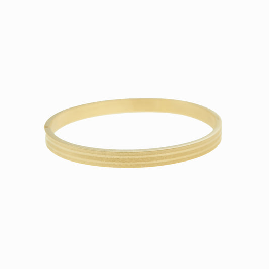 Golden textured cuff