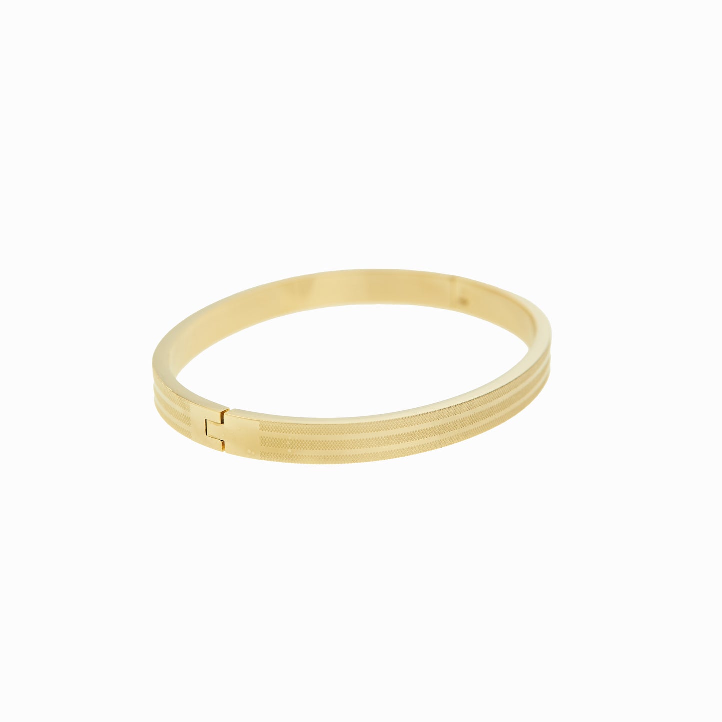 Golden textured cuff