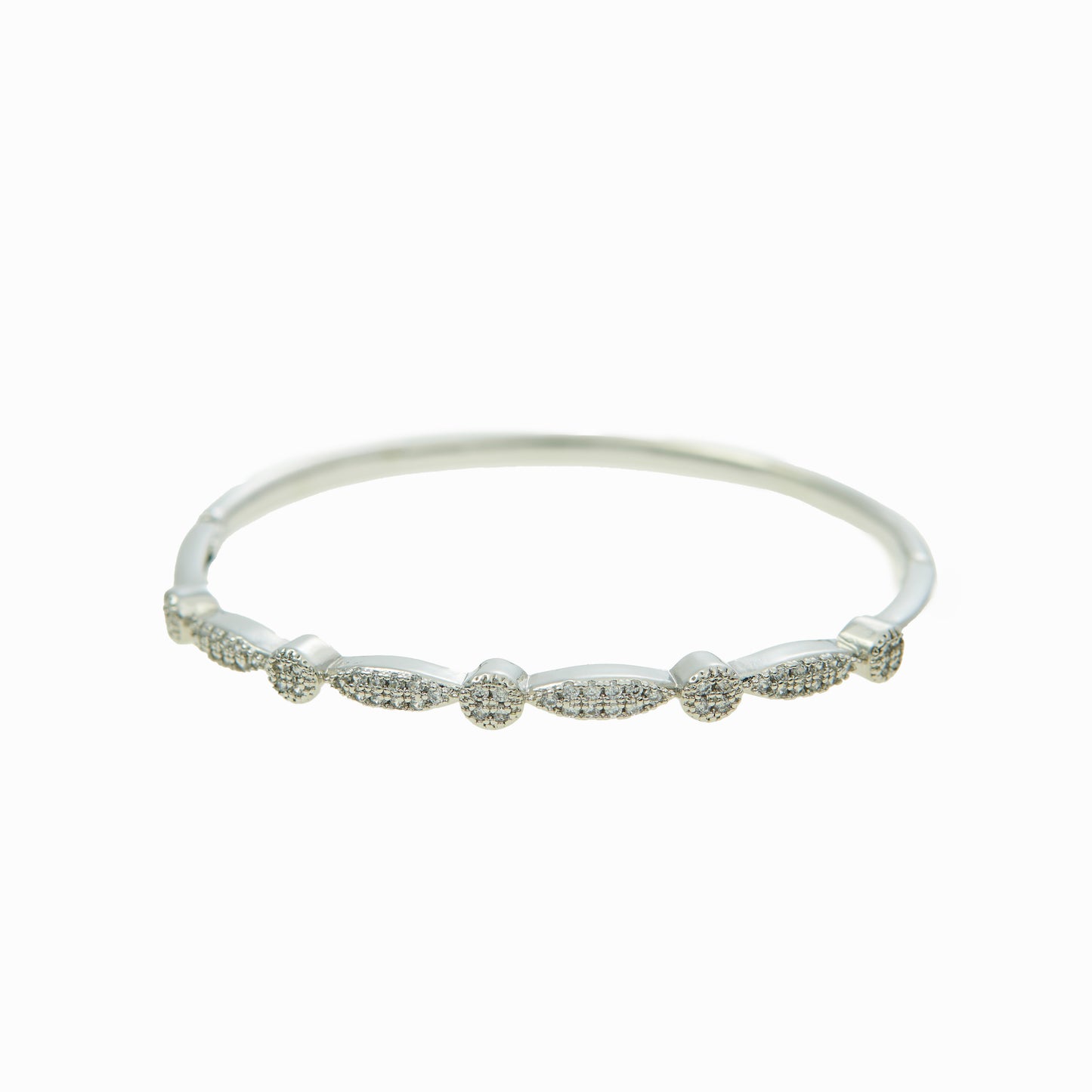 Cuff with rhinestones