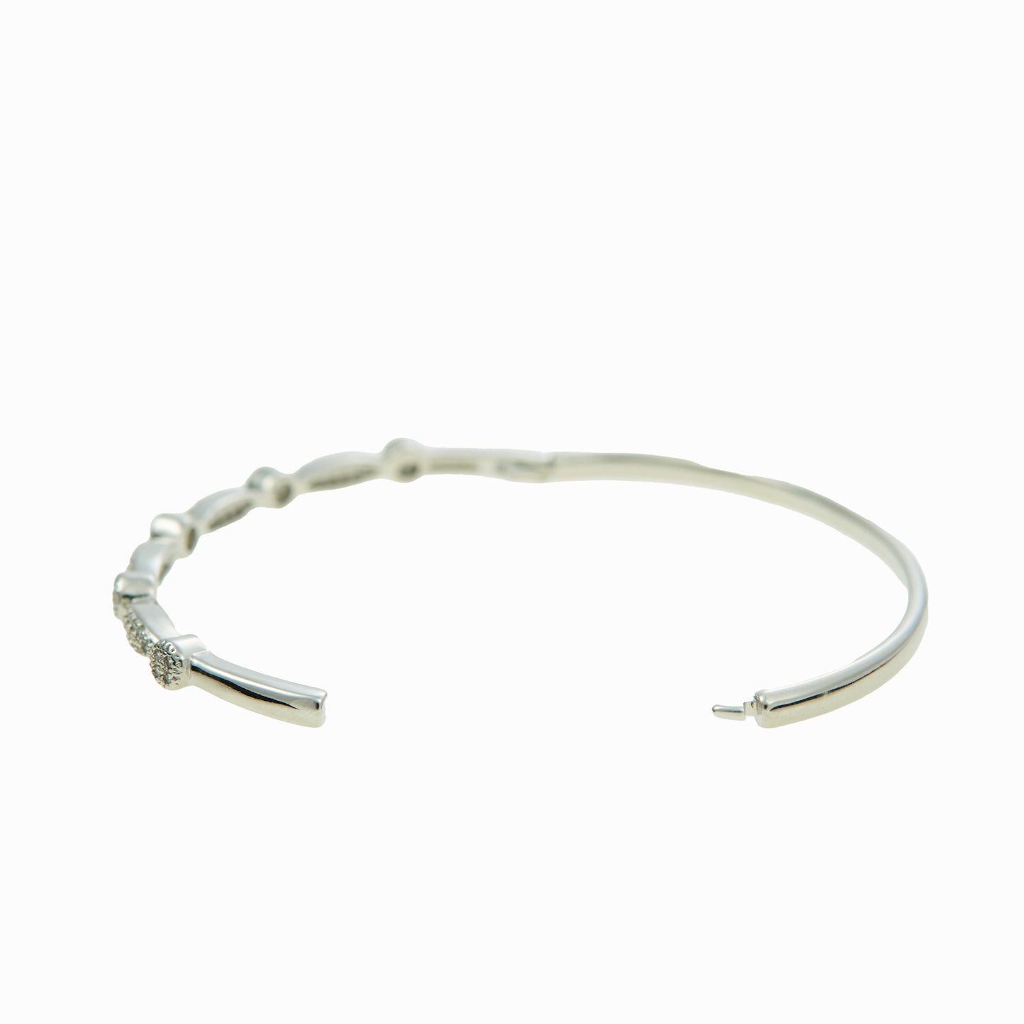 Cuff with rhinestones