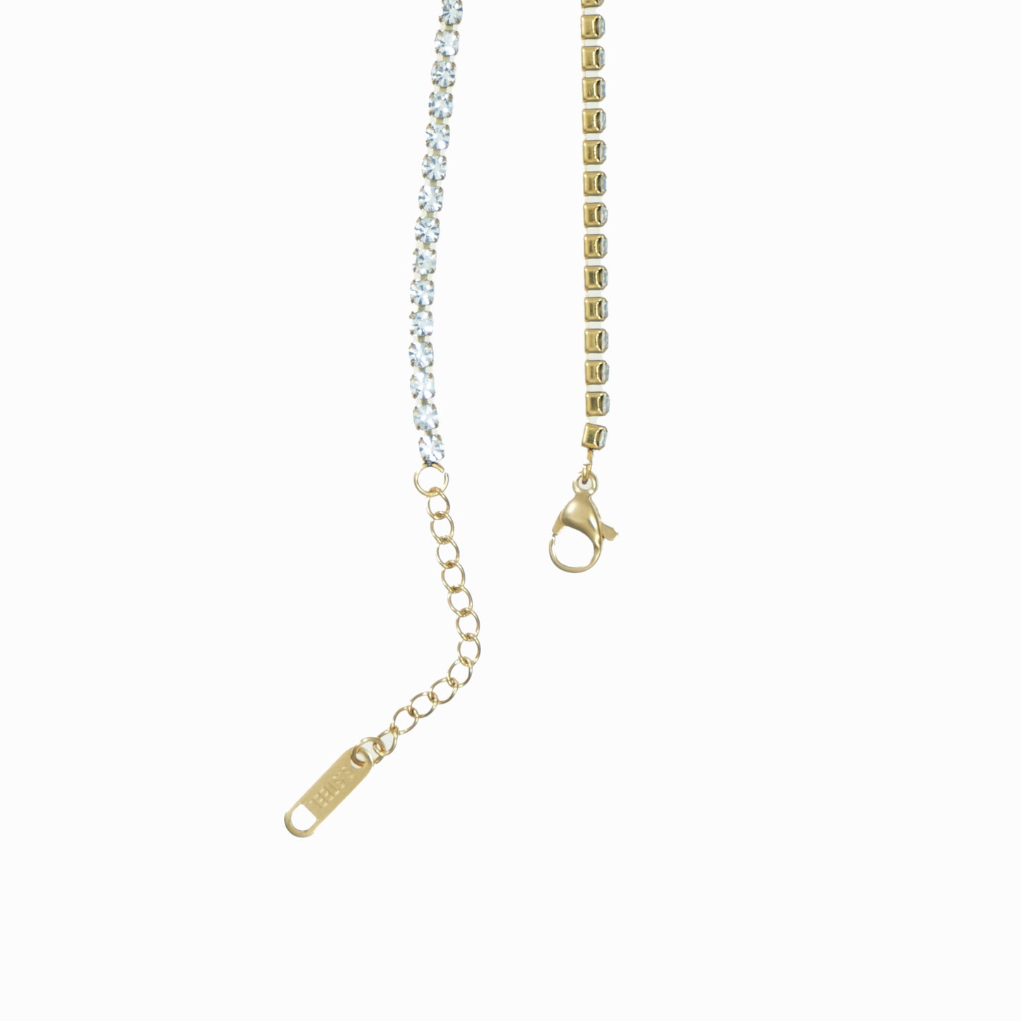 Thin rhinestone bracelet