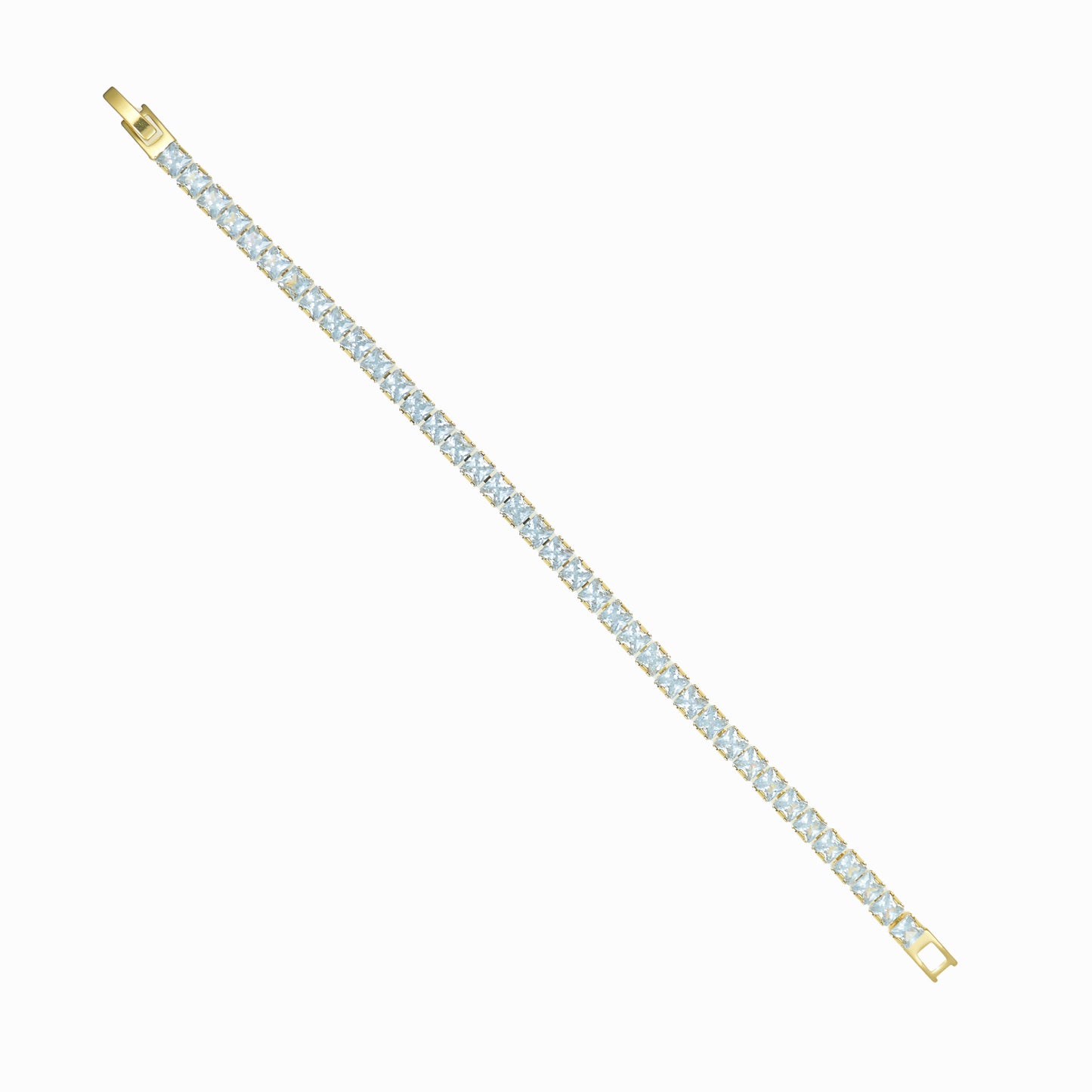Square riviera bracelet