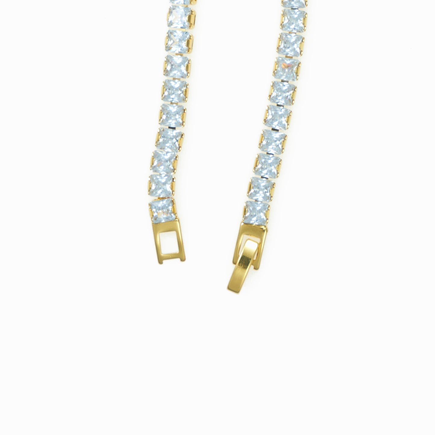 Square riviera bracelet