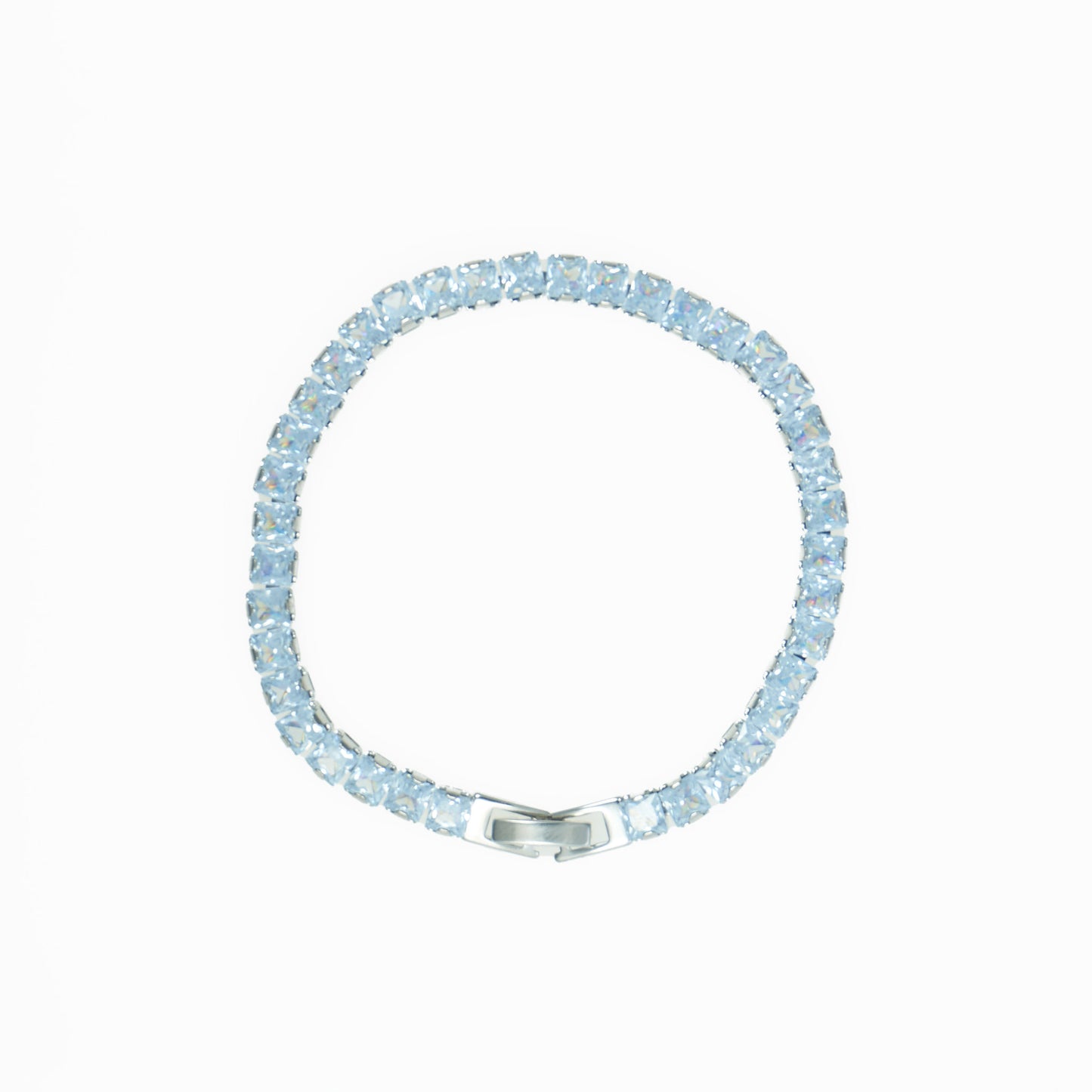 Square riviera bracelet