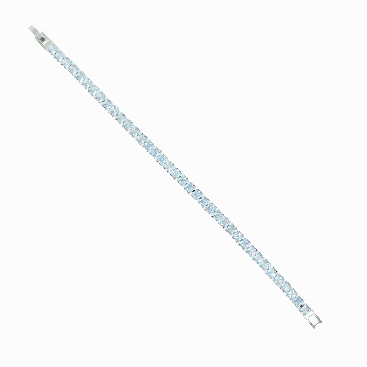 Square riviera bracelet