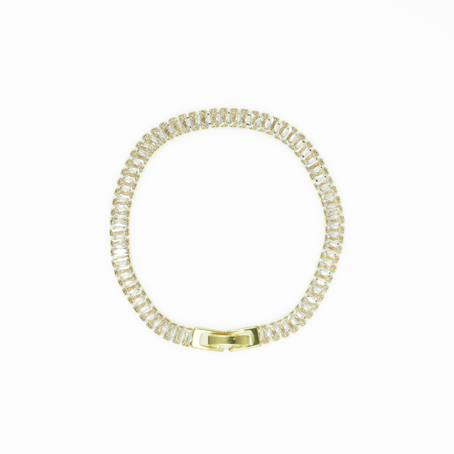 Rectangle riviera bracelet
