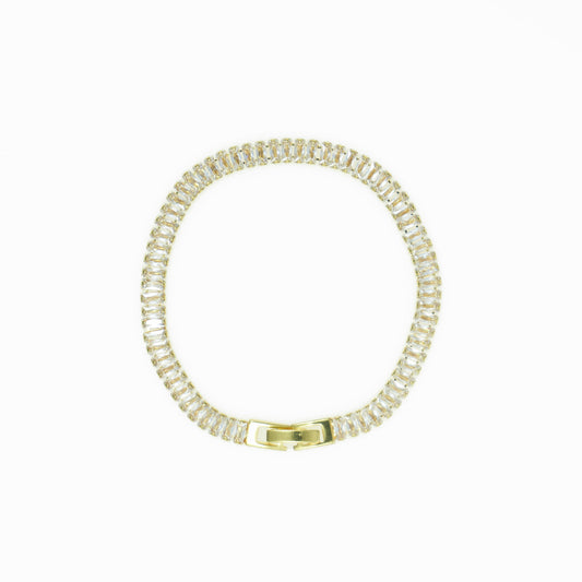 Rectangle riviera bracelet