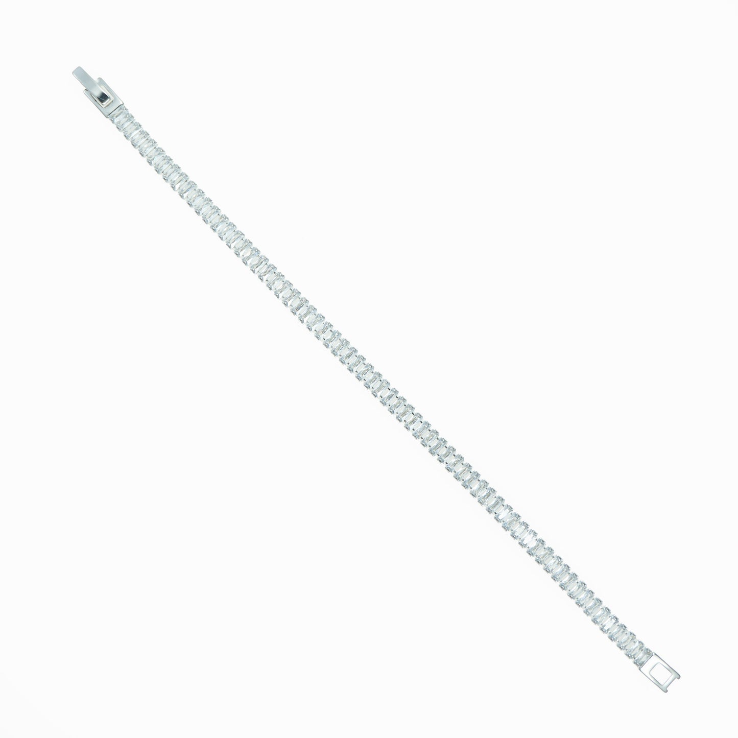 Rectangle riviera bracelet