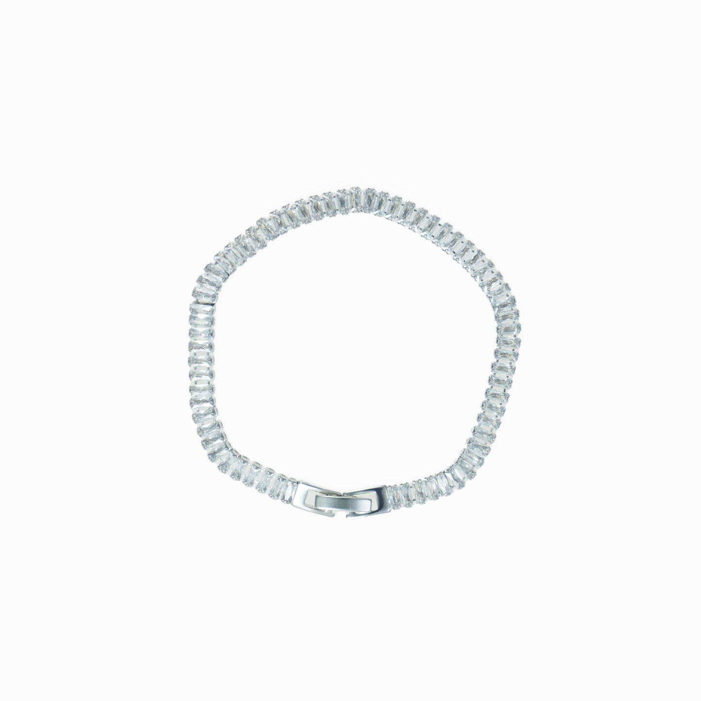 Rectangle riviera bracelet