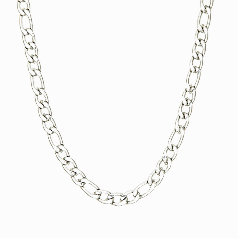 Medium cuban chain with pattern