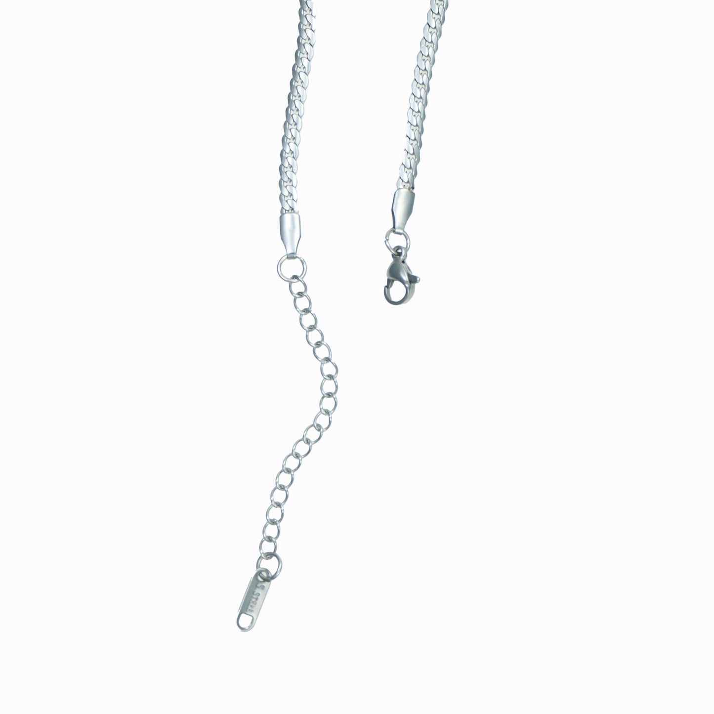 Επίπεδο cuban βραχιόλι