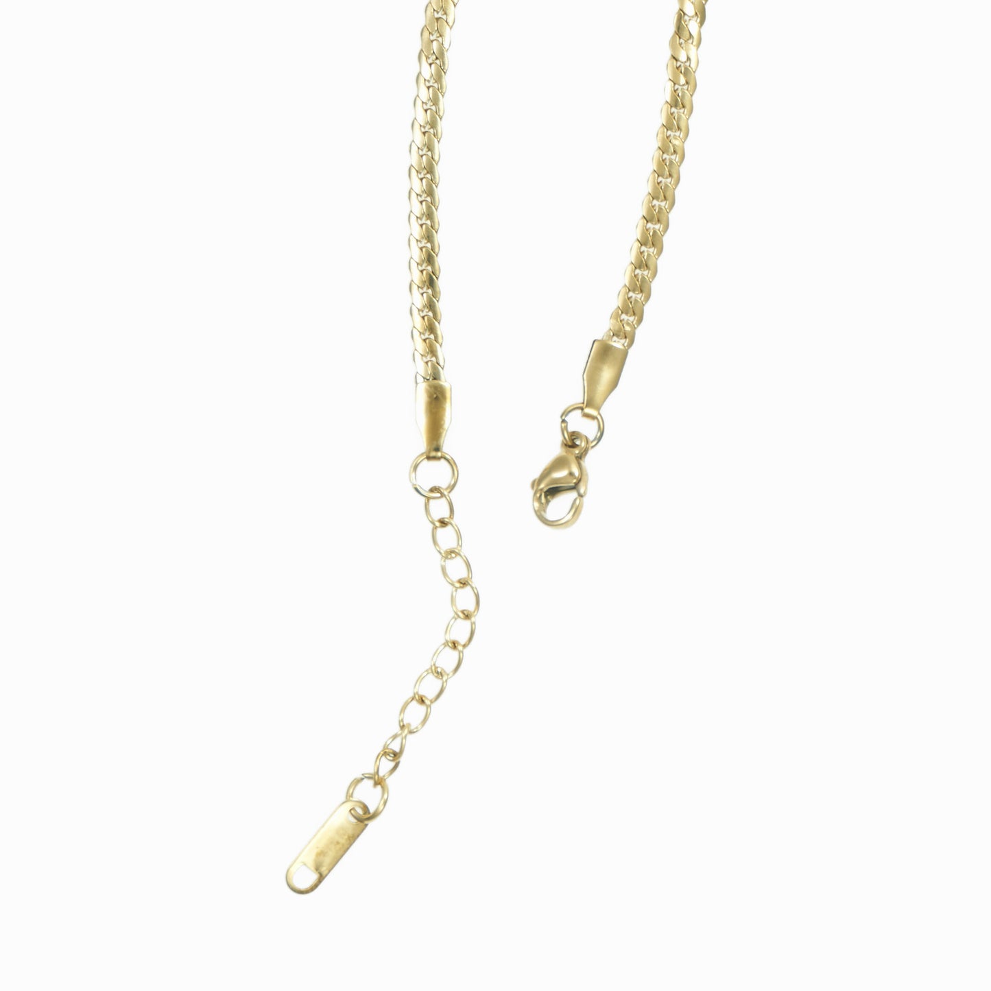 Επίπεδο cuban βραχιόλι