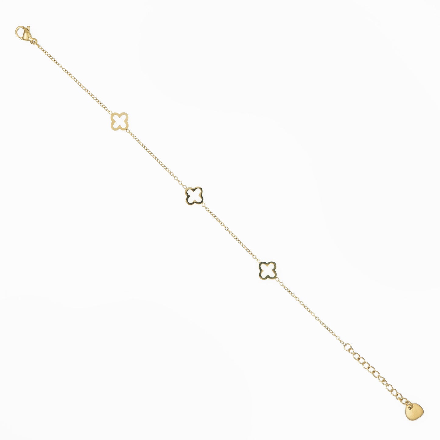 Thin cross bracelet